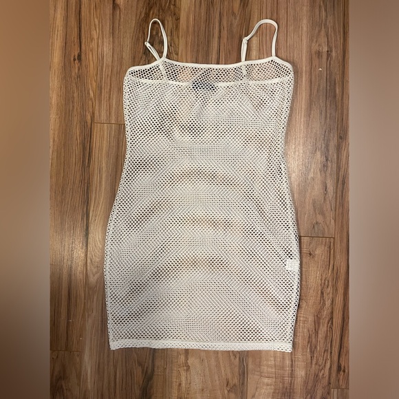 White mesh Just Quella dress size 10 (L) - Picture 1 of 5